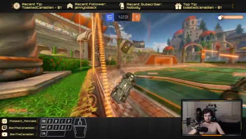 Running over balls with my car