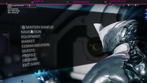 I am playing Warframe to bop some brodas
