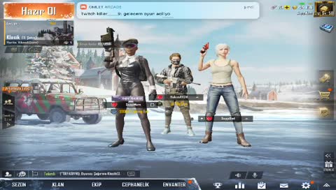 3.ŞAHIS VIKENDI ❄️ / Twitchen takip edeni takip ediyorum..