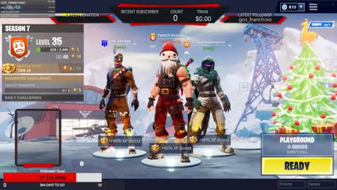 Chill X-mas holiday stream | Fortnite stream | (swe/eng)  !commands