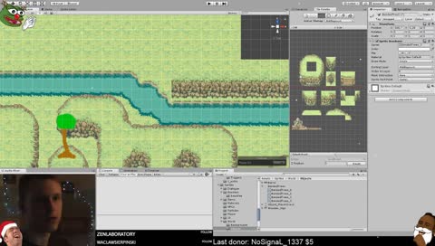 Making Forsen fan game! Back from Christmas! Some level design!