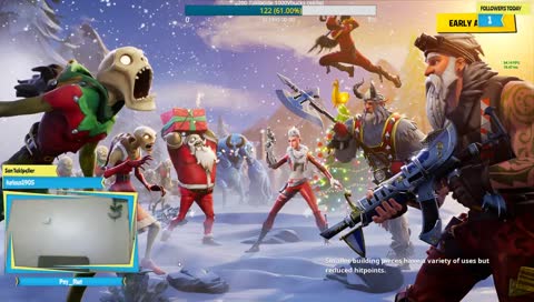 #Çekiliş | Takipçi barı tamamlanınca 1000Vbucks + 1Başlangıç Paketi | Ağzıyla Ateş Eden Fare !Çekiliş