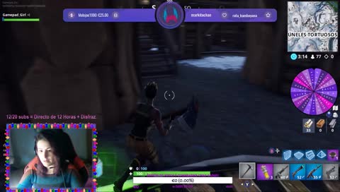 Seré buena a este juego alguna vez? 🤔 xD Feliz Navidad a todoss!! 🎄🎁✨ Ruleta para suscripciones donaciones y bits!! 💜💜