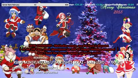 Anime Music Radio 24/7 - Monthly giveaways!