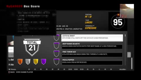 96 Grind Kariyer oynuyorum