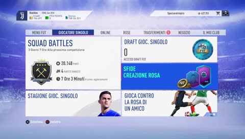 APERTURA PACK ORO 3 FUT CHAMPIONS + DIVISION RIVALS