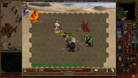 Heroes 3 mirror turniej, vs Cez, Bo3 (1-0), walking on fire SMOrc