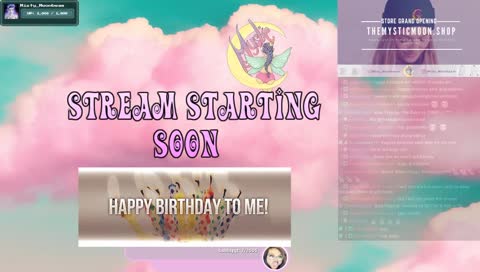 BIRTHDAY STREAM ~ I'm 27 on the 27th #BirthdayStream [ENG/FR #420Friendly]  #beautygamers #mysticmoon