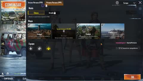 emulador solo ptp eu Nuevo Mapa