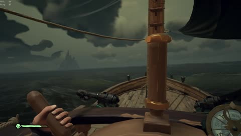 Kleines Schiff aber großer Mast !!!