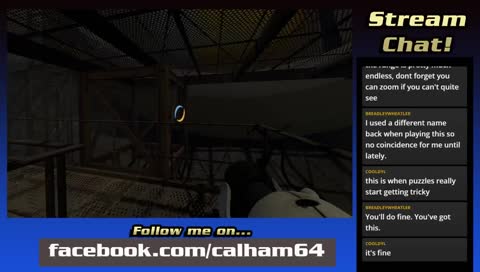 Playing some Portal 2 (Blind!) | Steam