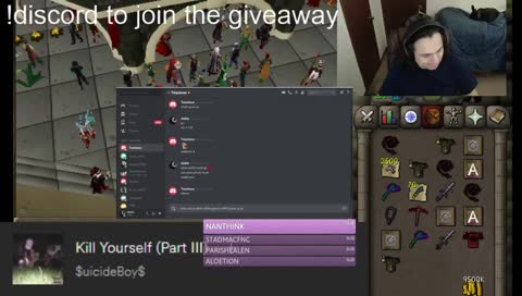 Daily OSRS Giveaways - 25-100M+ Daily - !discord to join !cc