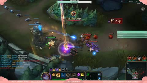 [ENG/한] 핑키돌핀 | Noob Poppy one trick plays League and cries