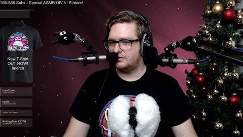 ASMR LIVE - Tingles & Triggers For Anxiety & Relaxation Support !SUB & !XMAS Get Your Very Own Bauble On The Tree!