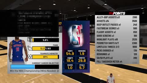 Double rep 97 ovr grind