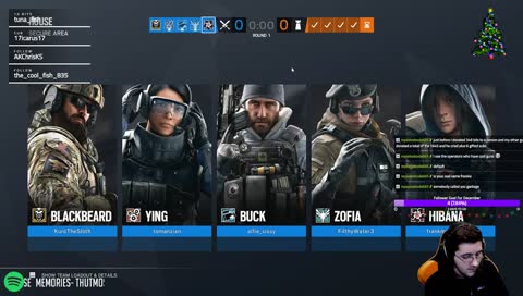 Rainbow Six Siege Shenanigans! Im only on for a little :(