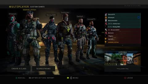 Team scrims with Team Sween vs Imperial
