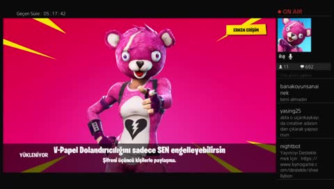 5000 V Papel !çekiliş Kreatif deyiz Katılın bana..