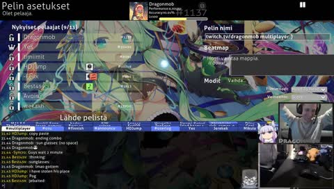 [FIN/ENG] Friday osu! mouse swinging in difficult maps:)
