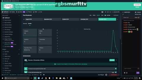 Streaming Baby playing squads