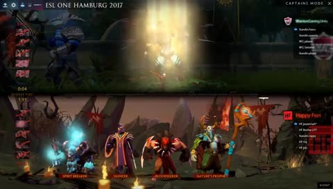 RERUN: HappyFeet vs. WG.U [Game 1] - Quarterfinal - SEA Qualifier - ESL One Hamburg 2017