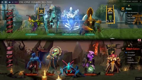 RERUN: Clutch Gamers vs. fnatic [Game 3] - Semifinal - SEA Qualifier - ESL One Hamburg 2017