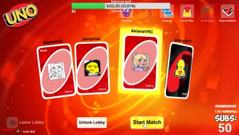 Sqweeks -  UNO! DOS!  | !vid