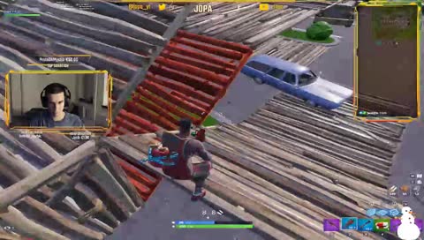 New resolution, new me! hahaha ; Doing Fortnite solos and duos w Skhny ; #SmallFamHowWereHolidays - Day 42 of Streaming