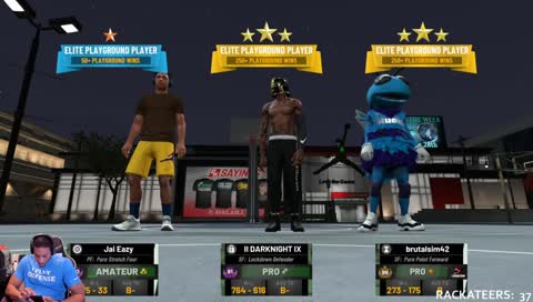 RUNNING WITH 99 OVERALL PURE POINT FORWARD BRUTALSIM AND DEMIGOD PURE STRETCH 4