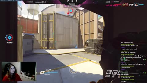 chilling with some Overwatch