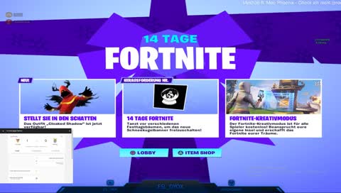 Duo Training GIVEAWAY 5000VBUCKS (GER)(1080p60FPS)