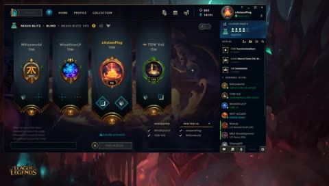 Chillige runde League of Legends
