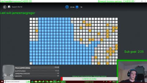 [QC-FR-EN] Fitness coach  | Venez jaser! Je joue à démineur!
