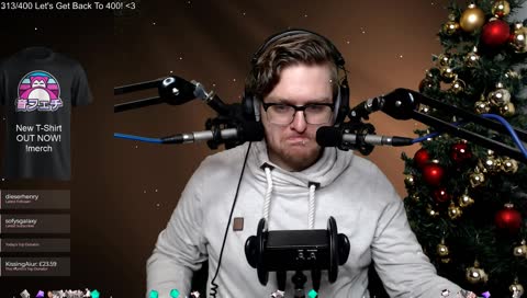 ASMR LIVE - Top 10 Tingles & Triggers For Anxiety & Relaxation Support !SUB & !XMAS Get Your Very Own Bauble On The Tree!