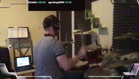 7strokeguru live drum covers, practice, and jamming