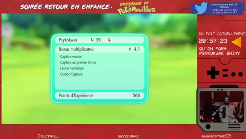 Je me couche pas tant que j'ai pas attrapé Psykokwak shiny !