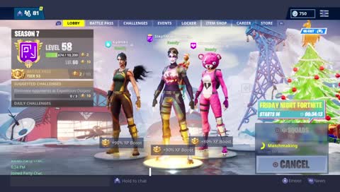Just a Girl Trying To Boogie And Play Fortnite With Some Friends | Road to 800 Followers |