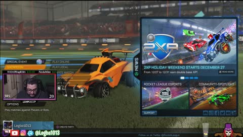 Friday Night Rocket! (PS4) Happy Holidays! Monthly Loyalty Points Giveaway. Sub goal 20/30 Giveaway at 30 subs