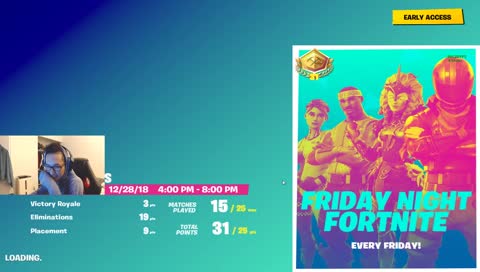 Friday Fortnite pop up