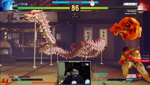 [PC] [PT/BR] TEKKEN MODO MISHIMEIRA E TALVEZ UM STREET 5, VAMO? MANDA LOOTS! !LOOTS SONG REQUEST ON !ÁGUA