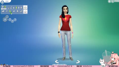 Playing Sims 4 for the first time ♡ Making you guys?? >:)