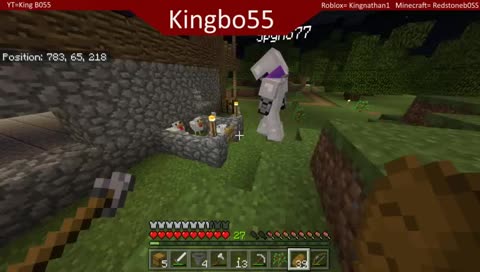 Day one of Minecraft.  Costream w/RSpyno