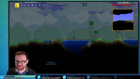 Mana goes down the hole and...well, just watch.