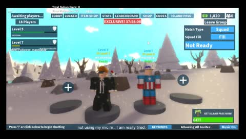 Island Royale! Easy Duo wins | !roblox !followers