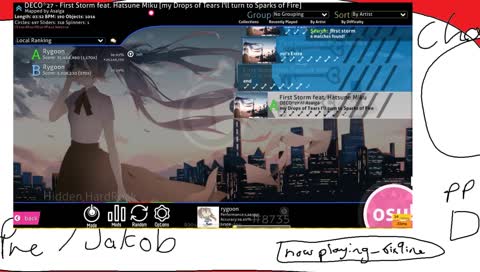 short stream until tired