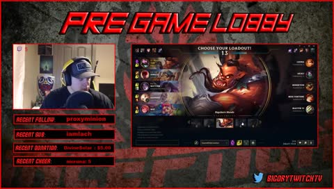 #InceptionESports [ENG] League of Losers! Come chat! 11/20 Sub goal! Come chat! !sr !twitter