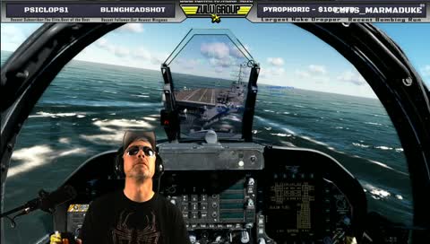 DCS F/A-18C CARRIER OPS HOTAS setup NOW WITH more padeyes! (no drains)