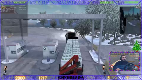 Piratas Trucking Oficial Les Desea Una Feliz Navidad Y Prospero Año 2018-2019 en la nieve