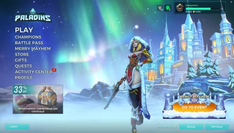 Chilling with some Paladins