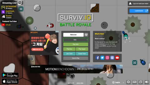 [Eng,KR]Surviv.io super noob